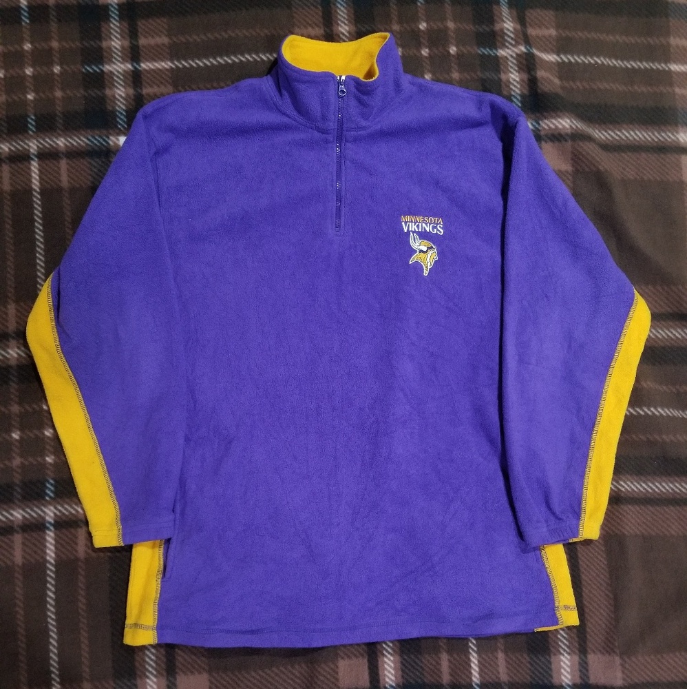 NFL Minnesota Vikings quarter zip